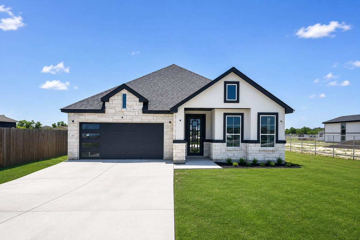 View 153 Trebol ST in Los Milagros Ph 3 Sub 153 Trebol ST - front exterior - Luxury home in Los Milagros Ph 3 Sub, Dale, TX