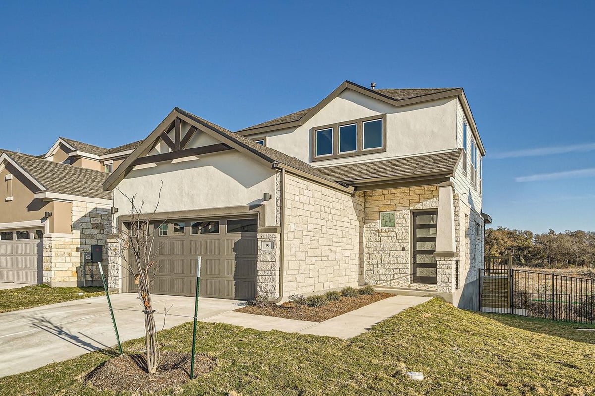 View 1531 N Red Bud Ln Unit #19 in Chester Ranch Place 1531 N Red Bud Ln Unit #19 - front exterior - Luxury home in Chester Ranch Place, Round Rock, TX