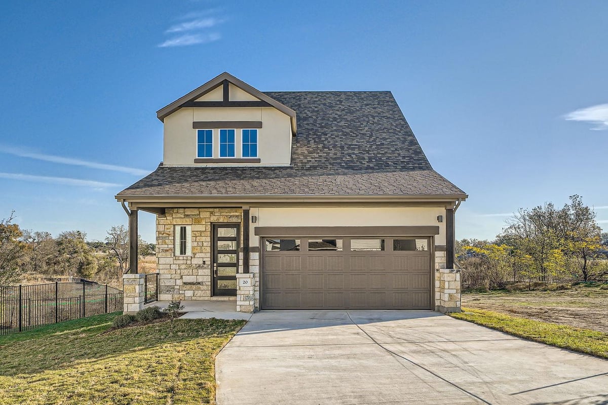 View 1531 N Red Bud Ln Unit #20 in Chester Ranch Place 1531 N Red Bud Ln Unit #20 - front exterior - Luxury home in Chester Ranch Place, Round Rock, TX