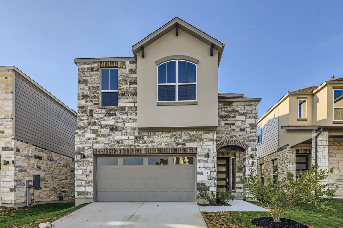 View 1531 N Red Bud Ln Unit #32 in Chester Ranch Place 1531 N Red Bud Ln Unit #32 - front exterior - Luxury home in Chester Ranch Place, Round Rock, TX