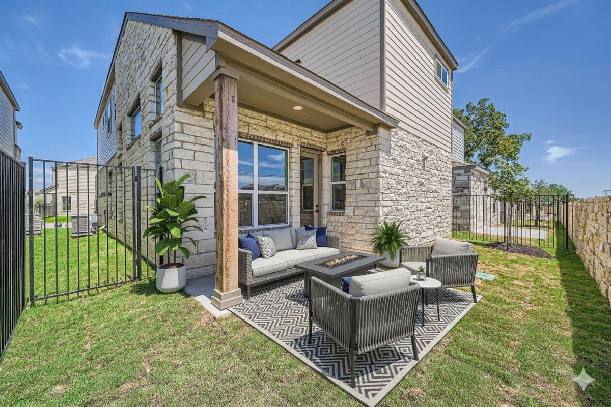 View 1531 N Red Bud LN Unit #33 in Chester Ranch Place 1531 N Red Bud LN Unit #33 - front exterior - Luxury home in Chester Ranch Place, Round Rock, TX