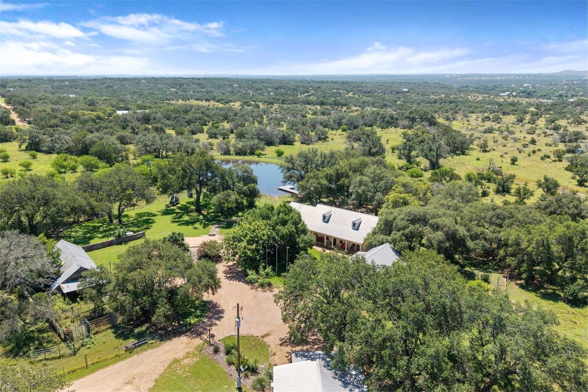 View 1533 Ranch Road 1323 in None 1533 Ranch Road 1323 - front exterior - Luxury home in None, Johnson City, TX