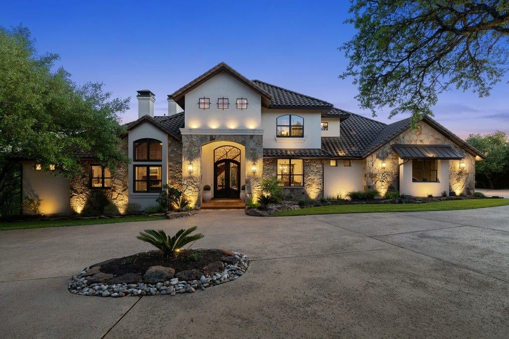 View 1540 County Road 262 in Lake Georgetown Estates 1540 County Road 262 - front exterior with 1540 County Road 262 in Georgetown - Luxury home in Lake Georgetown Estates, Ge...