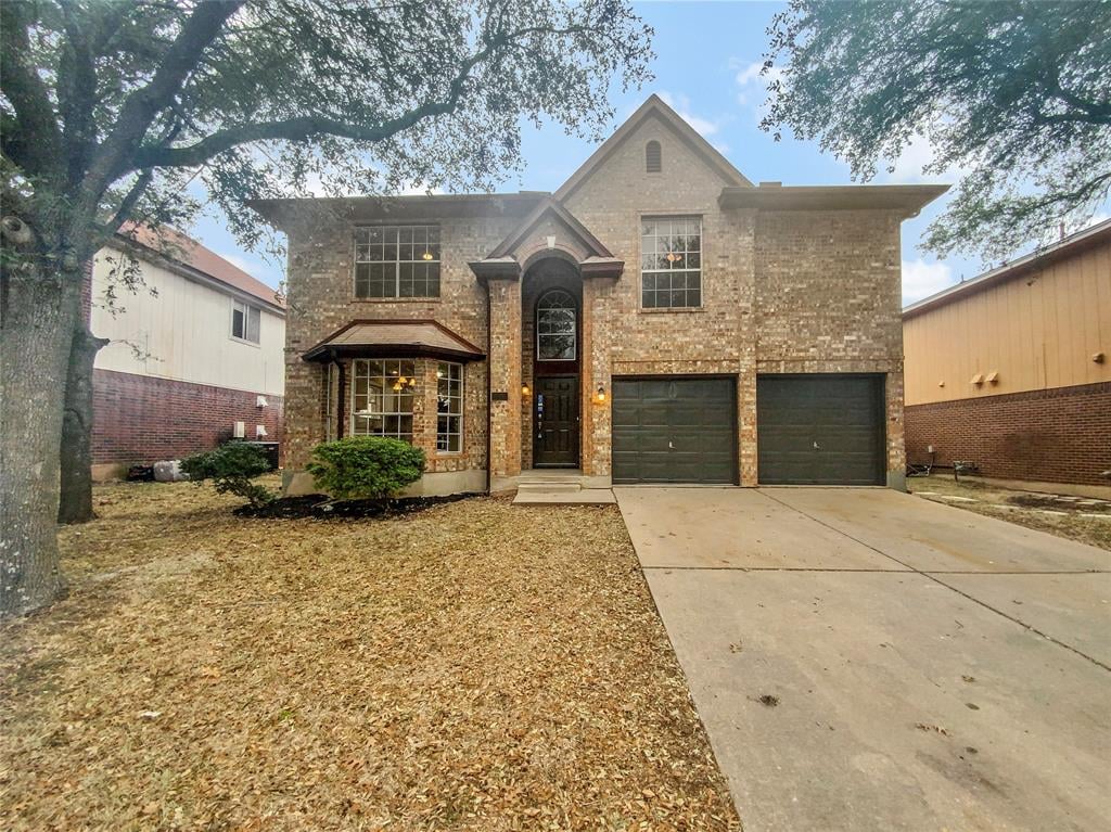 15410 Ecorio Dr - front exterior - Luxury home in Willow Run Sec 01, Austin, TX