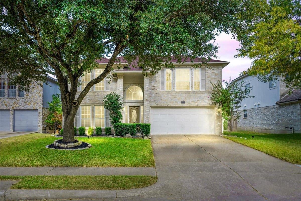 View 15430 Ecorio DR in Willow Run Sec 01 15430 Ecorio DR - front exterior - Luxury home in Willow Run Sec 01, Austin, TX