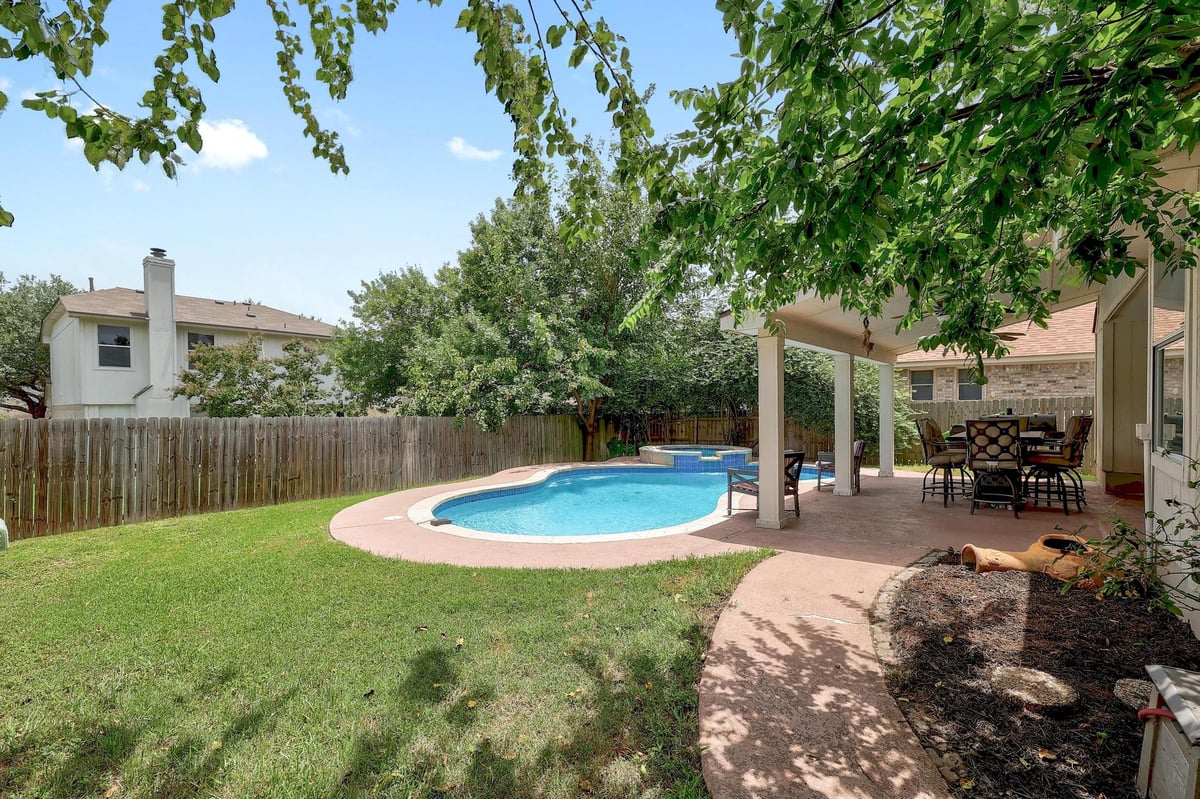 View 15433 Ozone Pl in Willow Run Sec 06 15433 Ozone Pl - front exterior - Luxury home in Willow Run Sec 06, Austin, TX