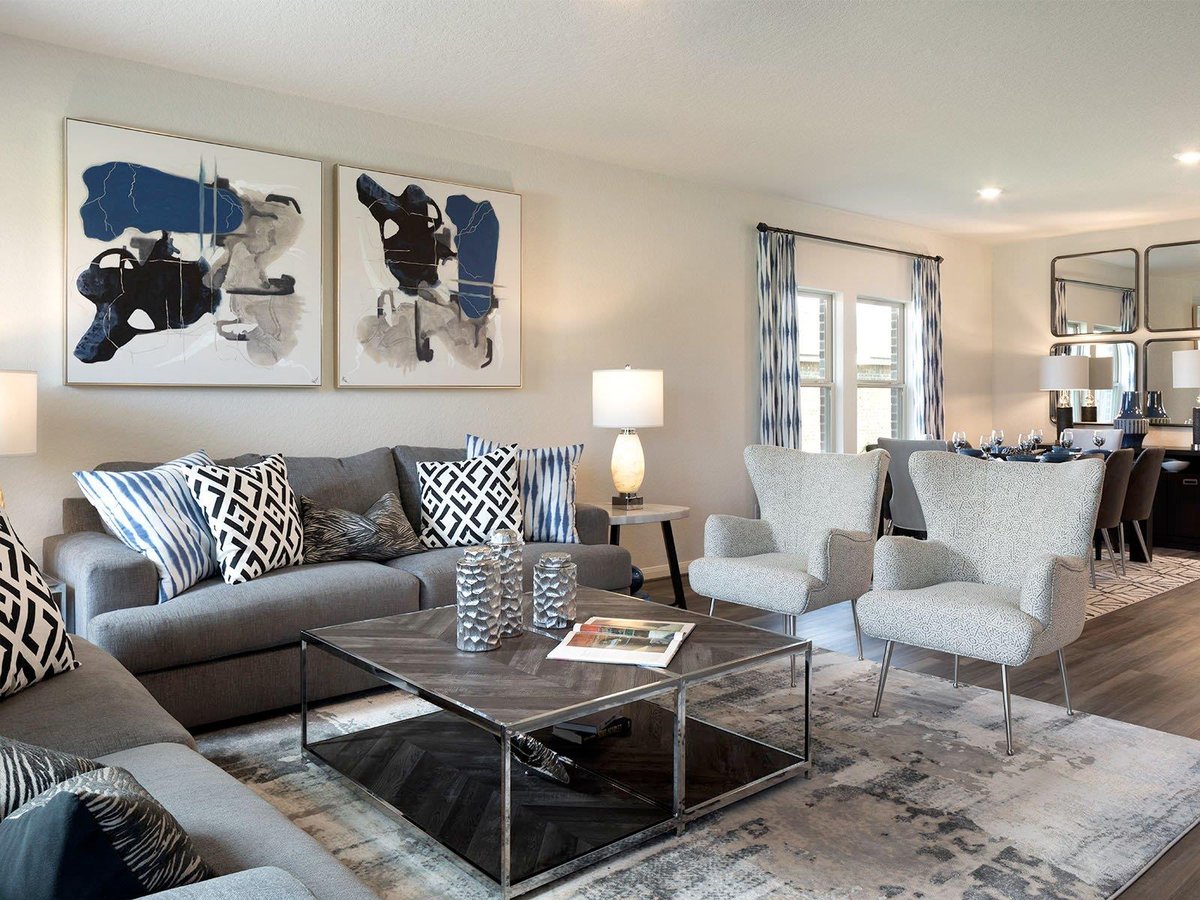 Primary bedroom at 1547 Ravine Way - Lark Canyon, New Braunfels, TX