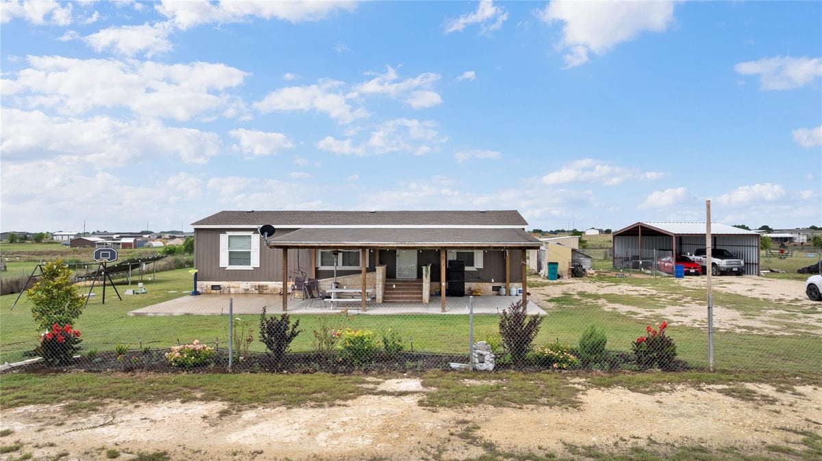 View 156 Daniel DR in Dockal Ranchettes Ph 2 156 Daniel DR - front exterior - Luxury home in Dockal Ranchettes Ph 2, Bertram, TX