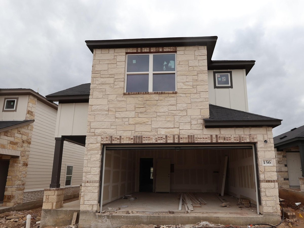 View 156 Heritage Forest Pkwy in Heritage 156 Heritage Forest Pkwy - front exterior - Luxury home in Heritage, Dripping Springs, TX