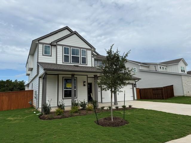 156 Wagon Spoke WAY - front exterior - Luxury home in Orchard Ridge, Liberty Hill, TX