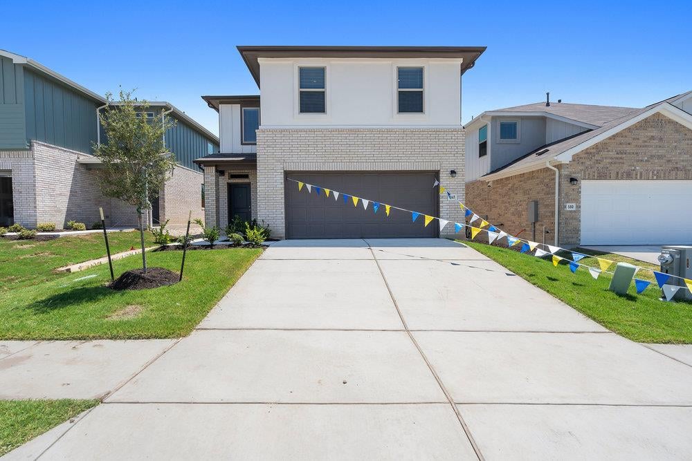156 White Horses DR - front exterior - Luxury home in Crosswinds, Kyle, TX