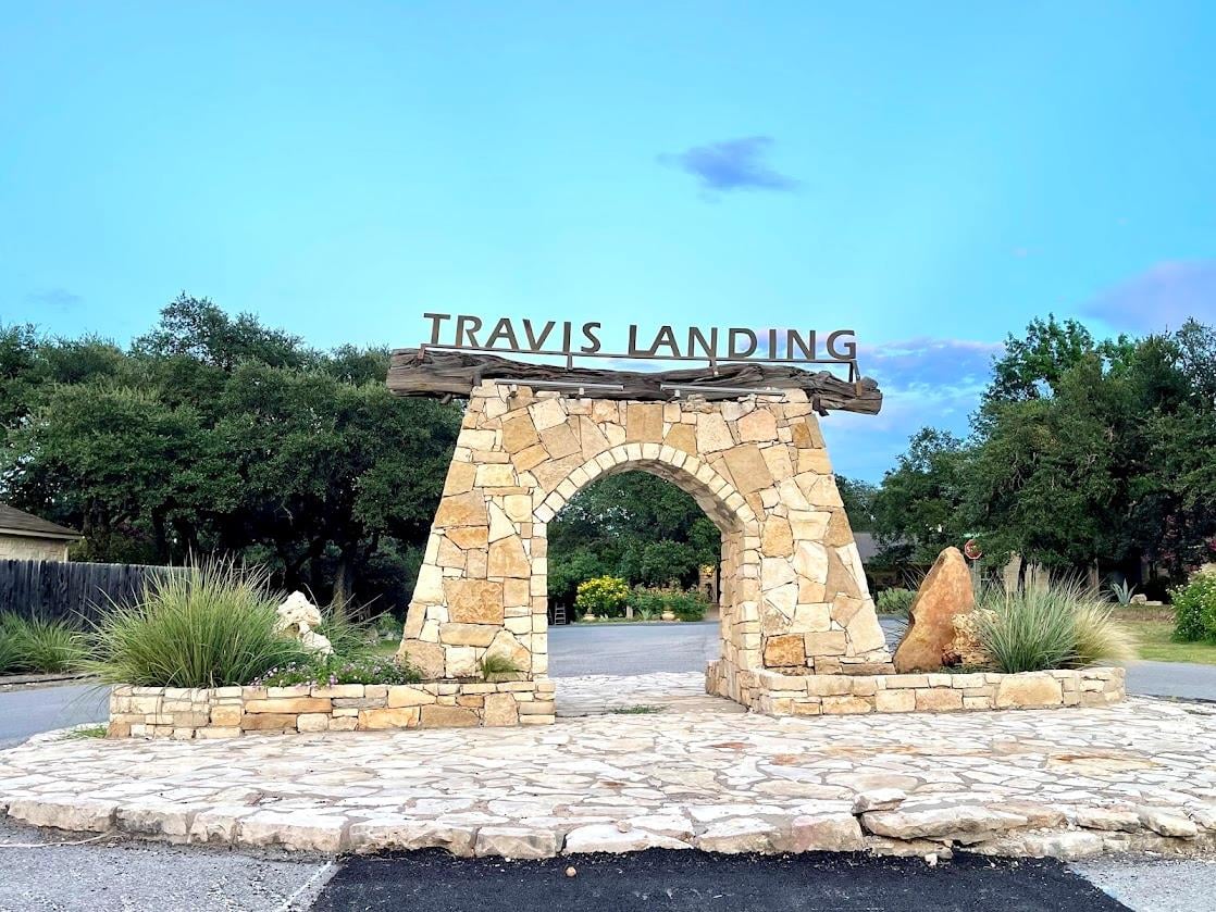 View 15600 Cedar Ledge St in Travis Landing 15600 Cedar Ledge St - front exterior - Luxury lot in Travis Landing, Austin, TX