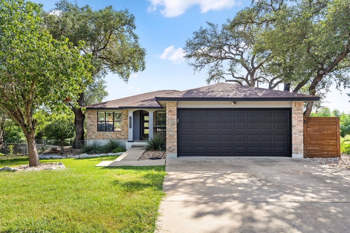 View 15602 Cedar Ledge ST in Travis Landing 15602 Cedar Ledge ST - front exterior - Luxury home in Travis Landing, Austin, TX