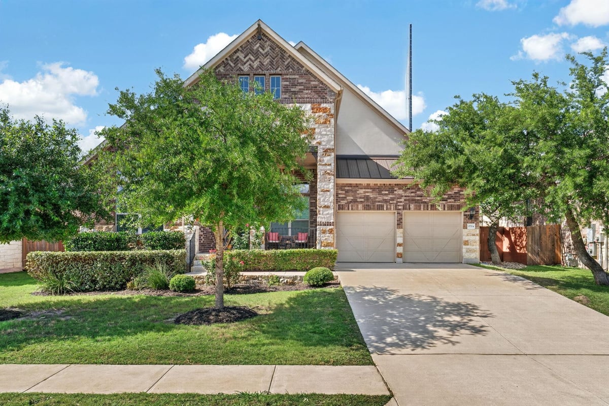View 15704 Cinca Terra DR in Terra Colinas 15704 Cinca Terra DR - front exterior - Luxury home in Terra Colinas, Austin, TX
