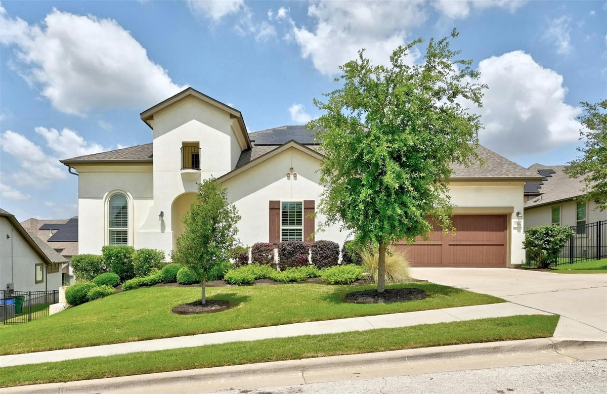 View 15704 De Fortuna Dr in Bella Colinas Sec 1 15704 De Fortuna Dr - front exterior - Luxury home in Bella Colinas Sec 1, Austin, TX