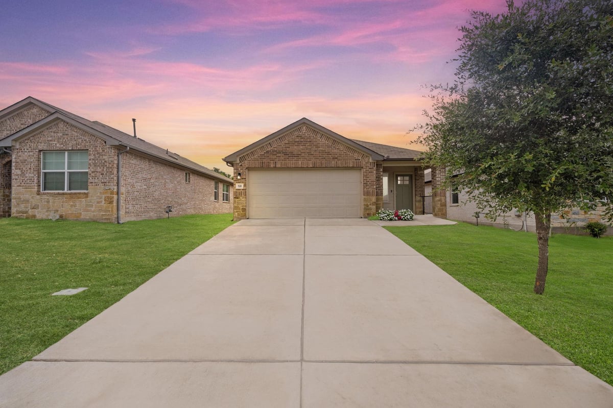 View 158 Jayden DR in Southgrove 158 Jayden DR - front exterior - Luxury home in Southgrove, Kyle, TX