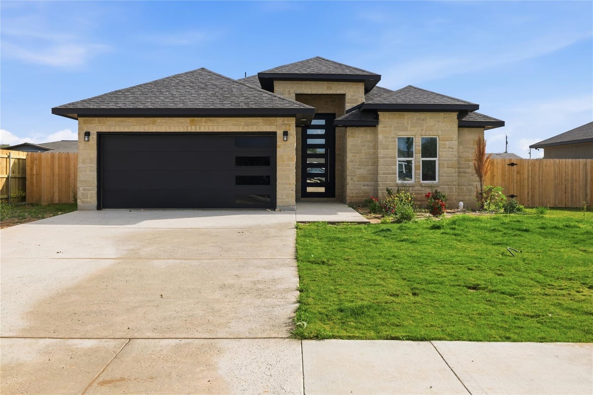 View 158 Lavanda Ln in Los Milagros Ph 3 Sub 158 Lavanda Ln - front exterior - Luxury home in Los Milagros Ph 3 Sub, Dale, TX