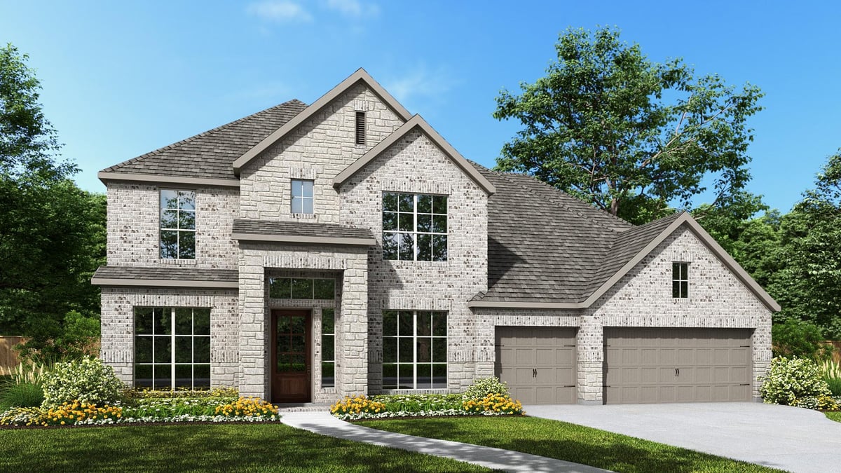 View 158 Oswalt Way in Santa Rita Ranch- Eldorado 158 Oswalt Way - front exterior - Luxury home in Santa Rita Ranch- Eldorado, Liberty Hill, TX