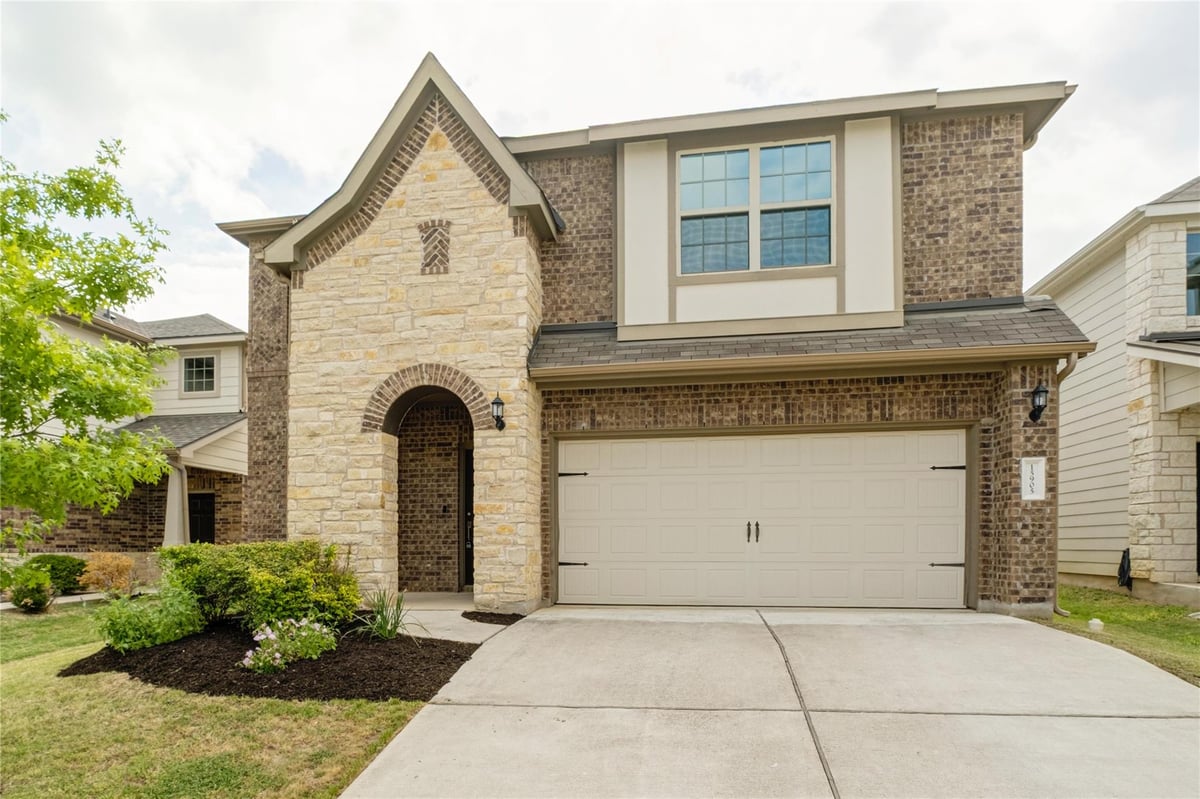 View 15905 Windroot St in Preston Park 15905 Windroot St - front exterior - Luxury home in Preston Park, Austin, TX