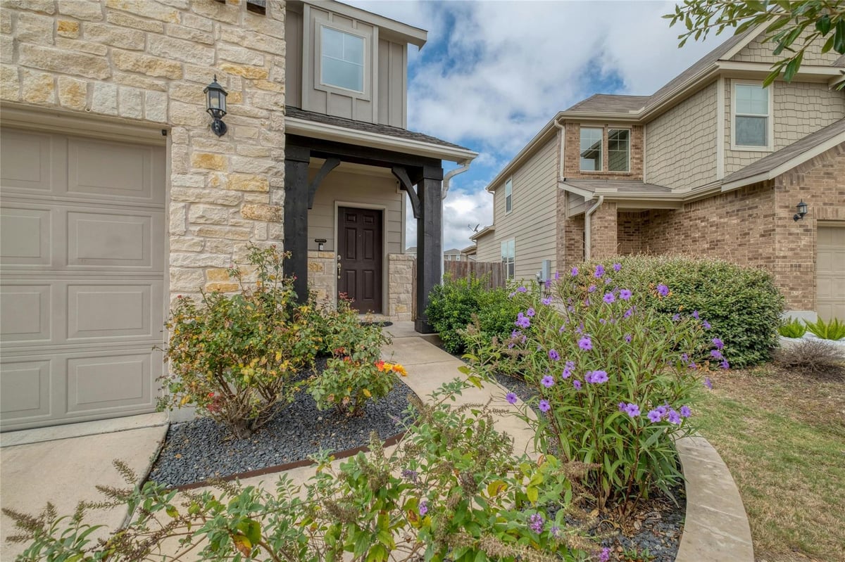 View 15924 Nightshade St in Preston Village 15924 Nightshade St - front exterior - Luxury home in Preston Village, Austin, TX
