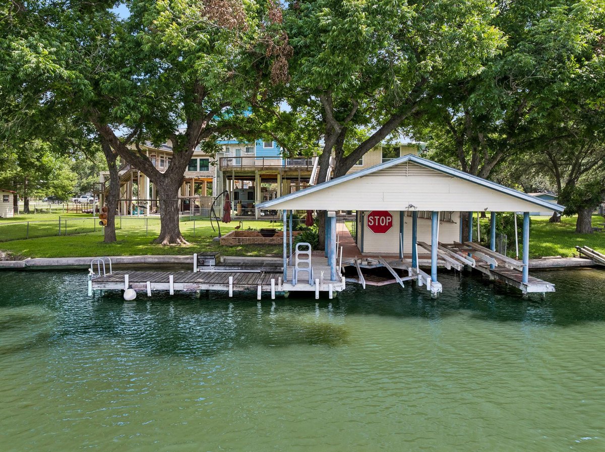 View 160 Lakeside DR in Pecan Cove #1 160 Lakeside DR - front exterior - Luxury home in Pecan Cove #1, Seguin, TX