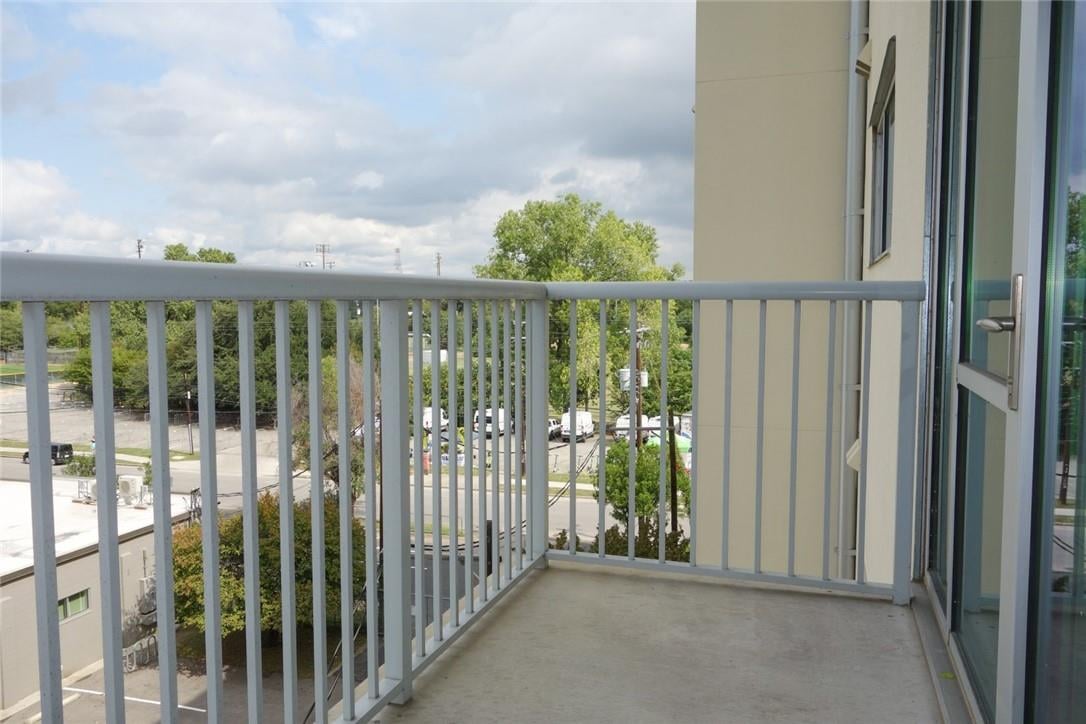 Primary bedroom at 1600 Barton Springs Rd Unit #1407 - 2 bed 2 bath home