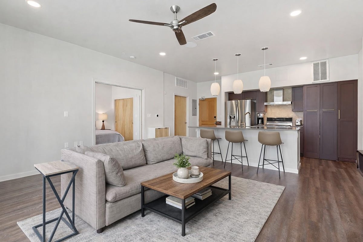 Bathroom at 1600 Barton Springs Rd Unit #2102 - 1 bed 1 bath home