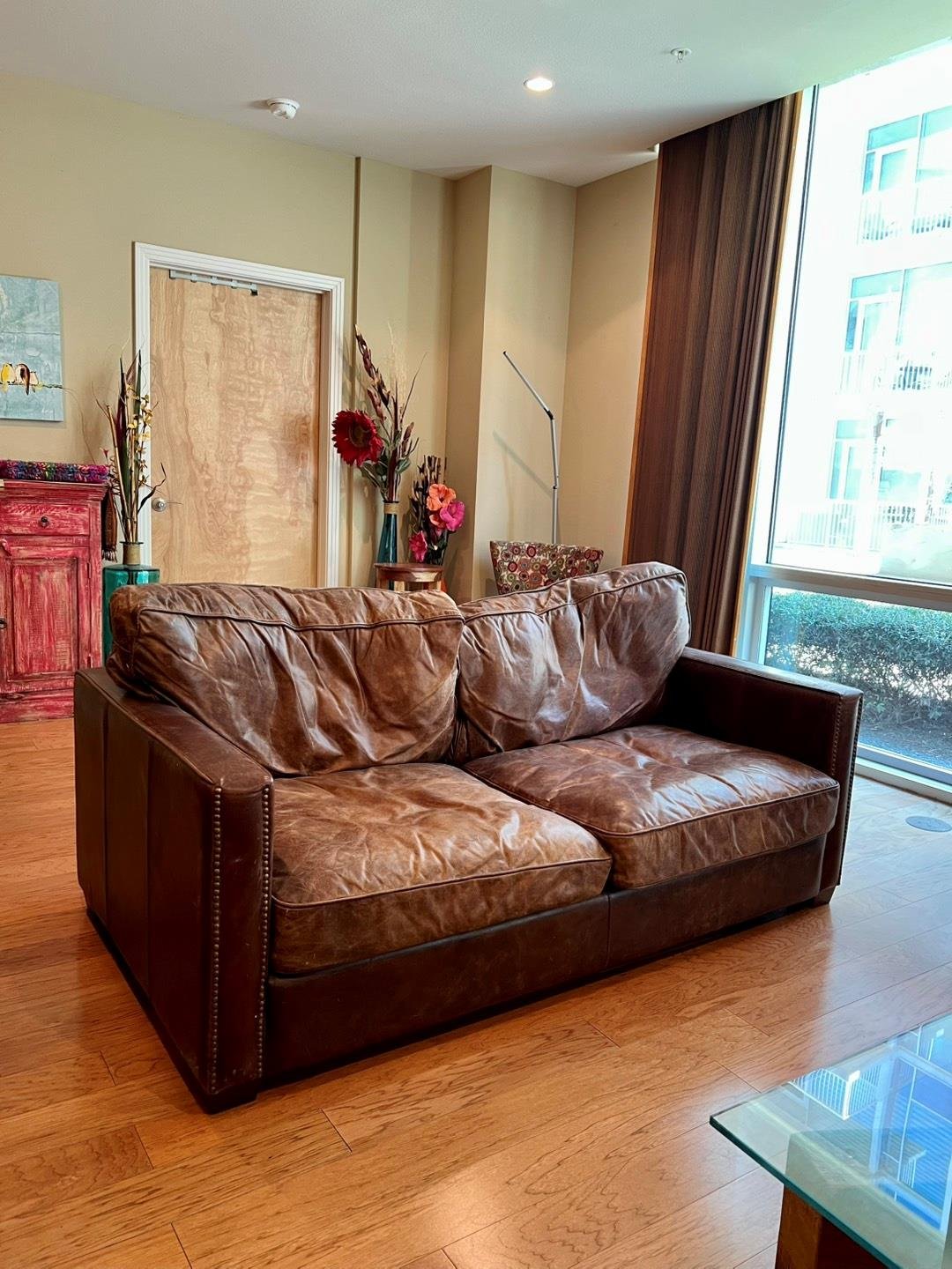 Primary bedroom at 1600 Barton Springs Rd Unit #3102 - 2 bed 2 bath home