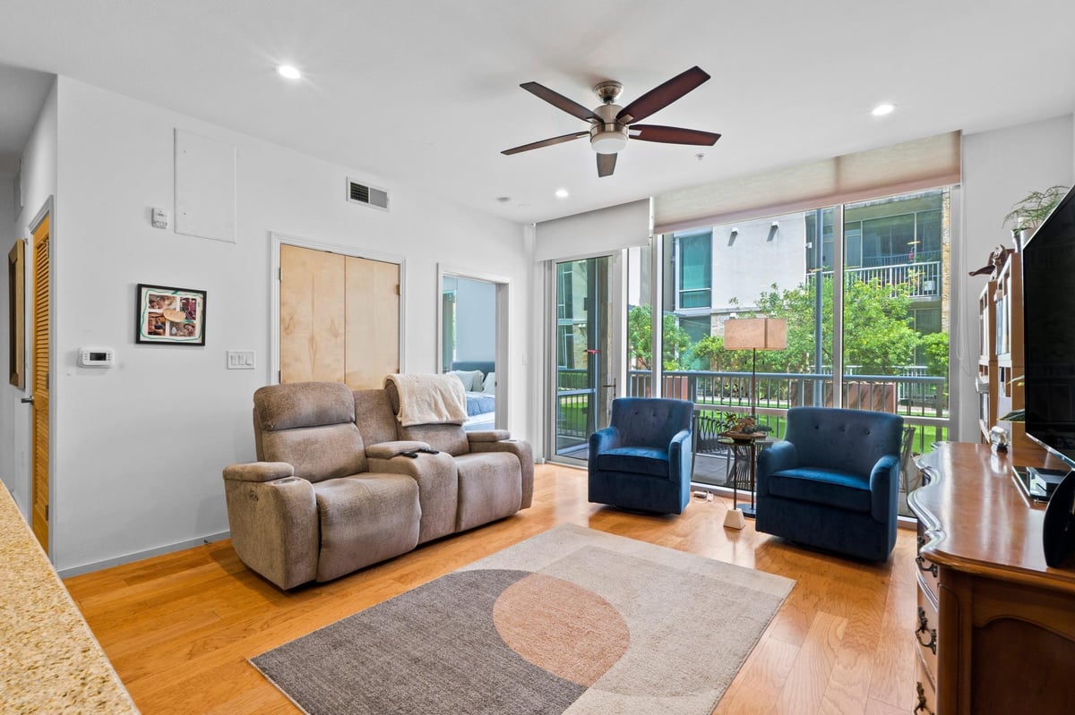 Bathroom at 1600 Barton Springs Rd Unit #5102 - 1 bed 1 bath home