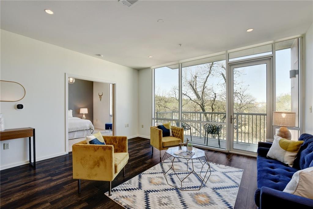 View 1600 Barton Springs Rd Unit #5410 in Bartonplace Condo 1600 Barton Springs Rd Unit #5410 - front exterior - Luxury home in Bartonplace Condo, Austin, TX