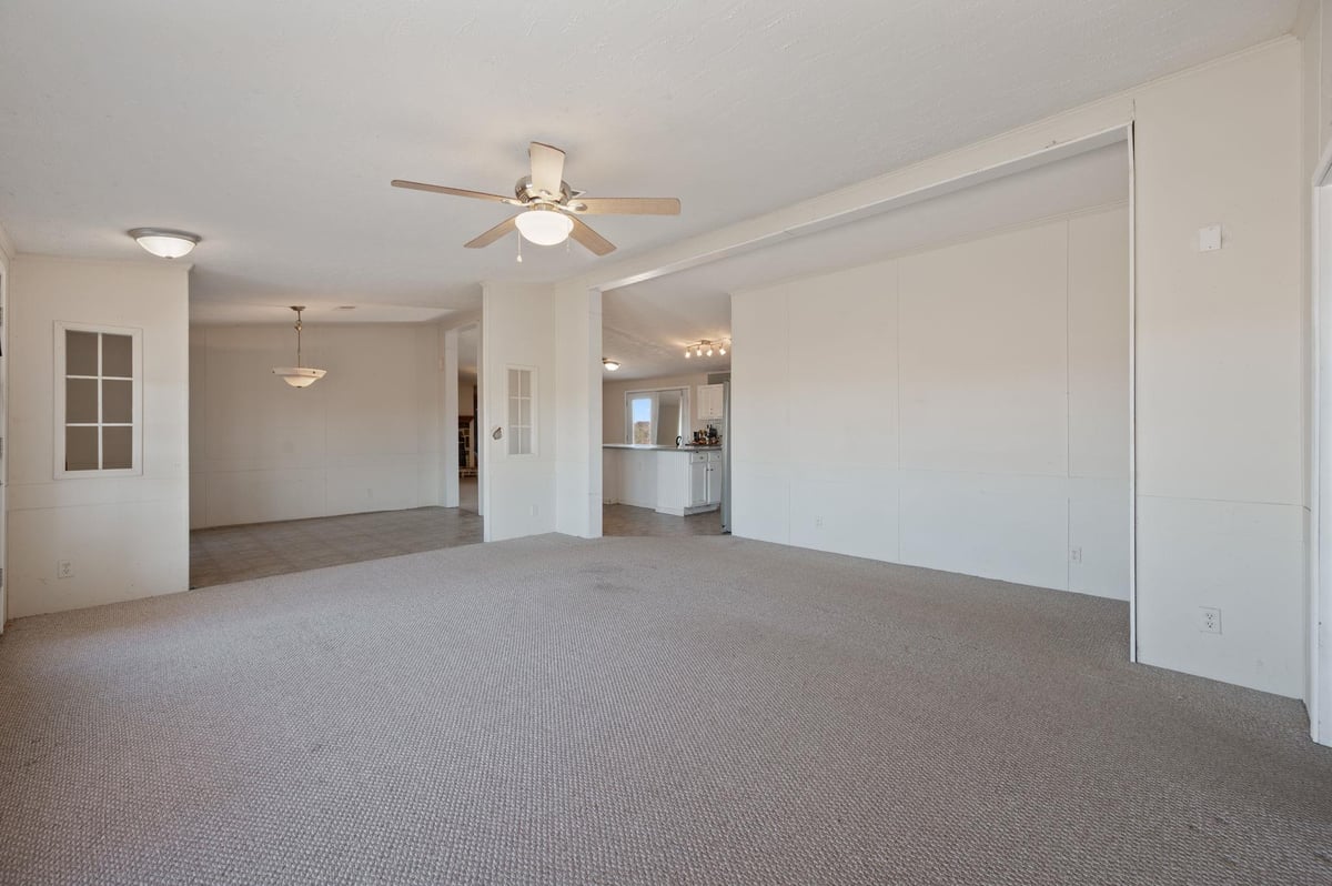 Primary bedroom at 1600  County Road 465 - 3 bed 2 bath home