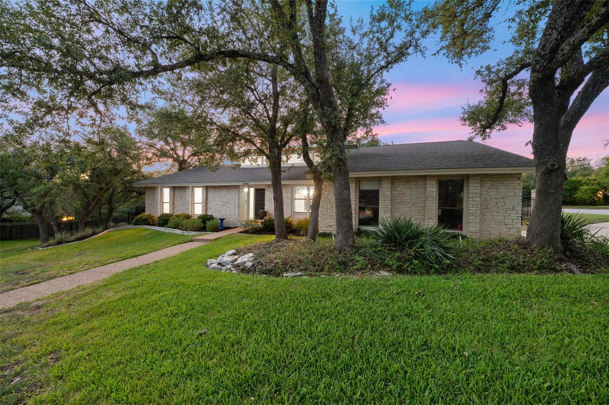 View 1600 Lost Creek BLVD in Lost Creek Sec 01 1600 Lost Creek BLVD - front exterior - Luxury home in Lost Creek Sec 01, Austin, TX