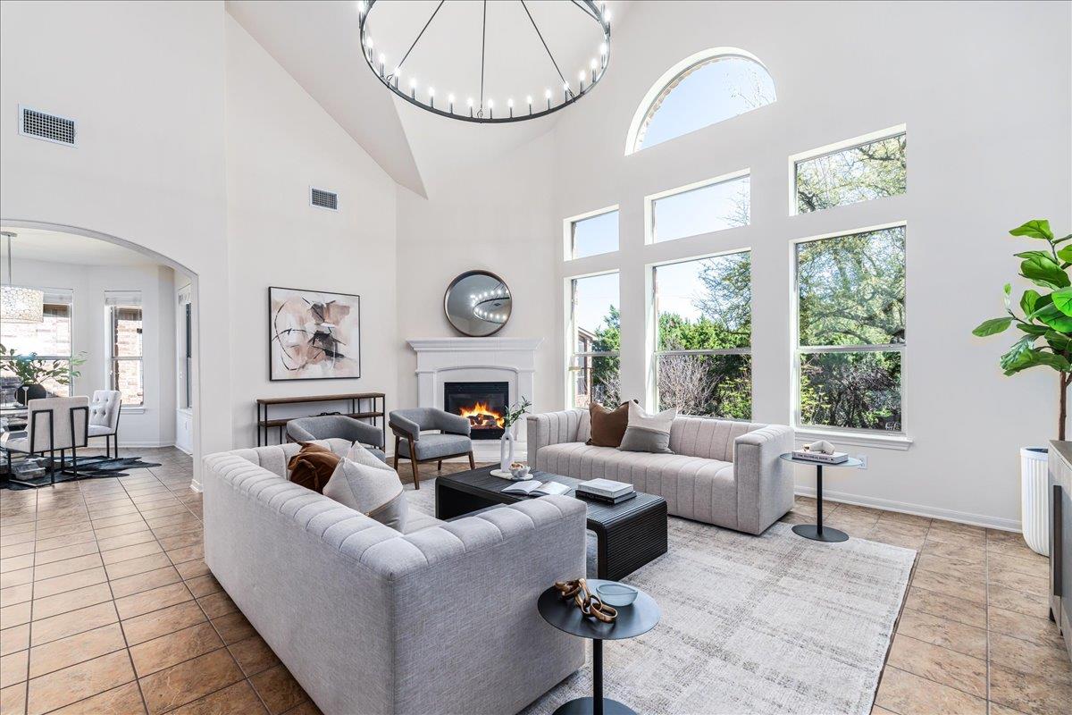 Living area at 16017 Snowdonia Cv - 5 bed 3 bath home
