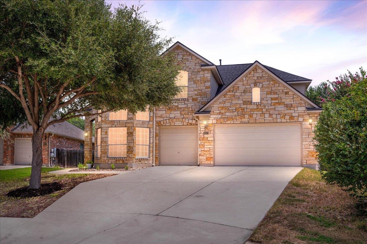View 1602 Purple Sage DR in Ranch At Deer Creek Ph 3 Sec 1602 Purple Sage DR - front exterior - Luxury home in Ranch At Deer Creek Ph 3 Sec, Cedar Park, TX