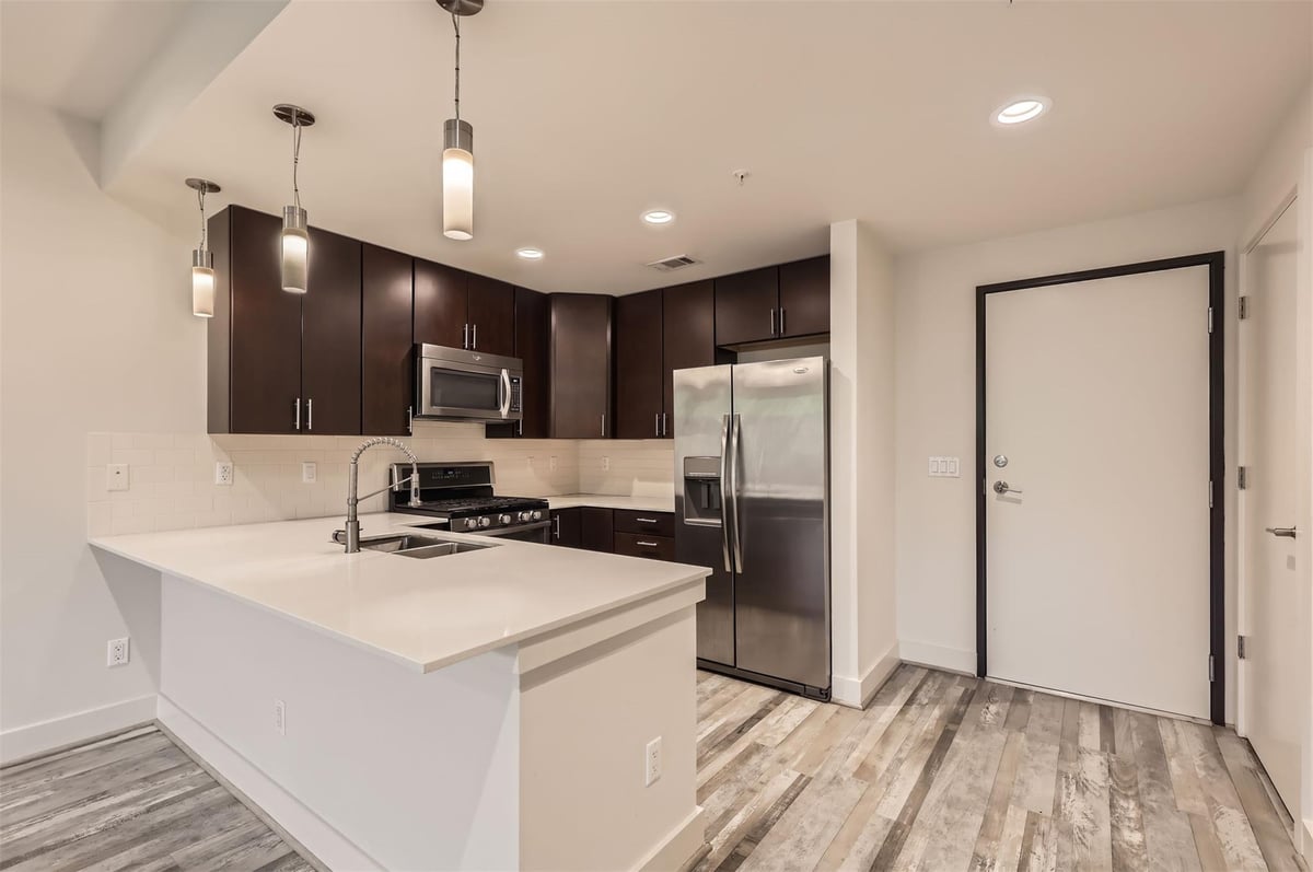 View 1603 Enfield Unit #311 in Pease Place Condominiums 1603 Enfield Unit #311 - front exterior - Luxury home in Pease Place Condominiums, Austin, TX