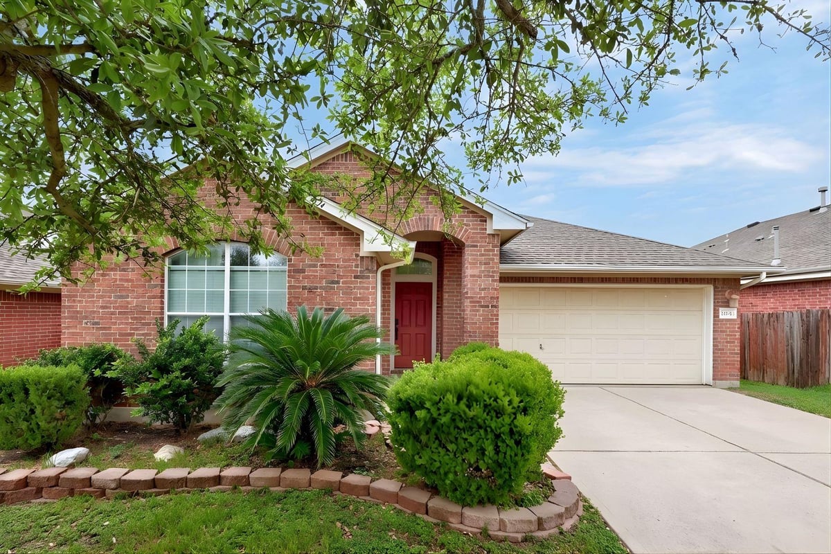 View 1604 Bush Coat Ln in Pioneer Crossing West Sec 02 1604 Bush Coat Ln - front exterior - Luxury home in Pioneer Crossing West Sec 02, Austin, TX