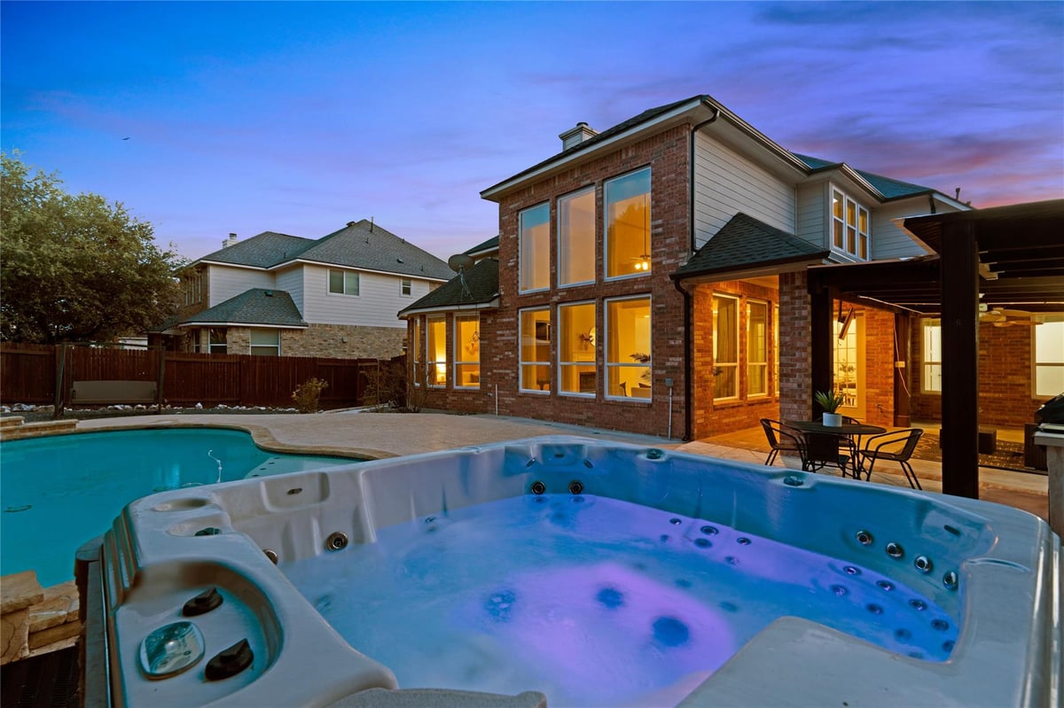 View 1604 Tahoka Daisy DR in Ranch At Deer Creek Ph 2 Sec 1604 Tahoka Daisy DR - front exterior - Luxury home in Ranch At Deer Creek Ph 2 Sec, Cedar Park, TX