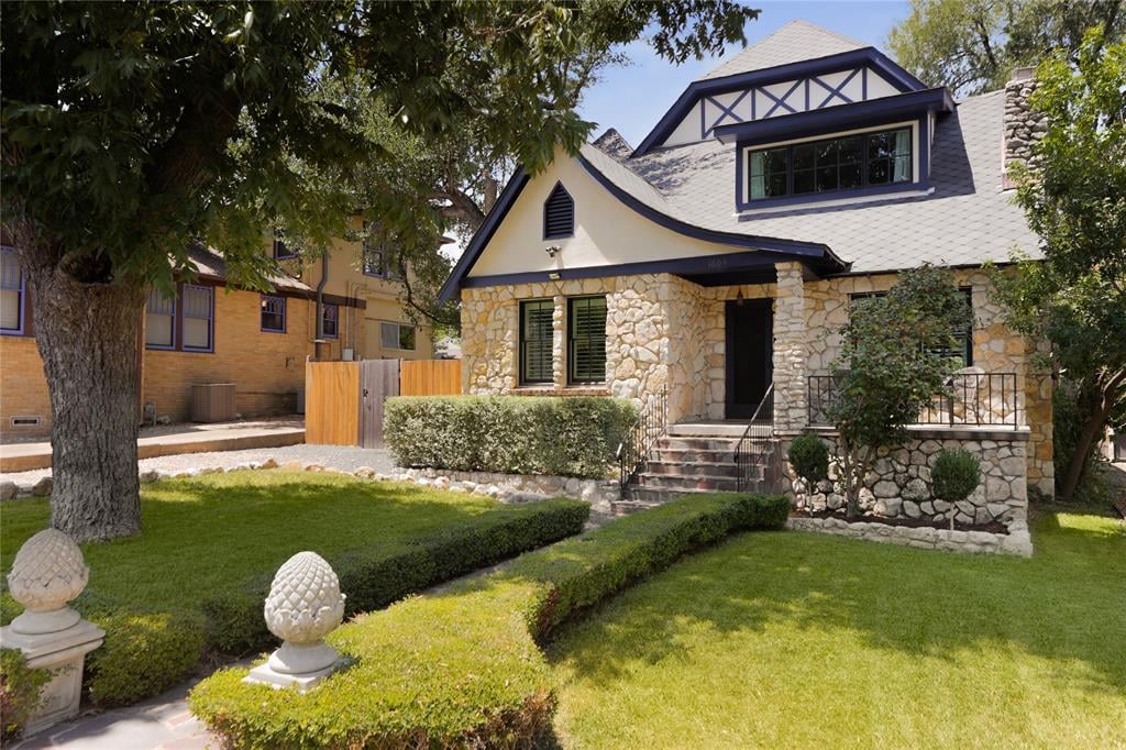 View 1604 Travis Heights BLVD in Travis Heights 1604 Travis Heights BLVD - front exterior - Luxury home in Travis Heights, Austin, TX