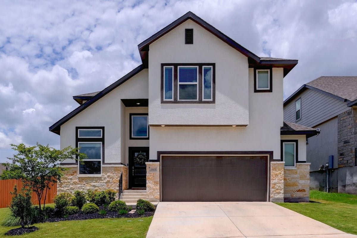 View 1605 Craftsman RD in Meyer Ranch 1605 Craftsman RD - front exterior - Luxury home in Meyer Ranch, New Braunfels, TX