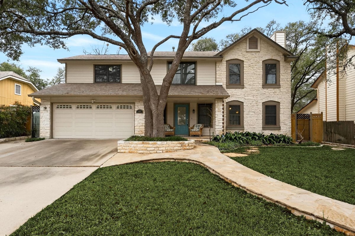 View 1607 Garnaas Dr in Gracywoods Sec 09 & 10 1607 Garnaas Dr - front exterior - Luxury home in Gracywoods Sec 09 & 10, Austin, TX