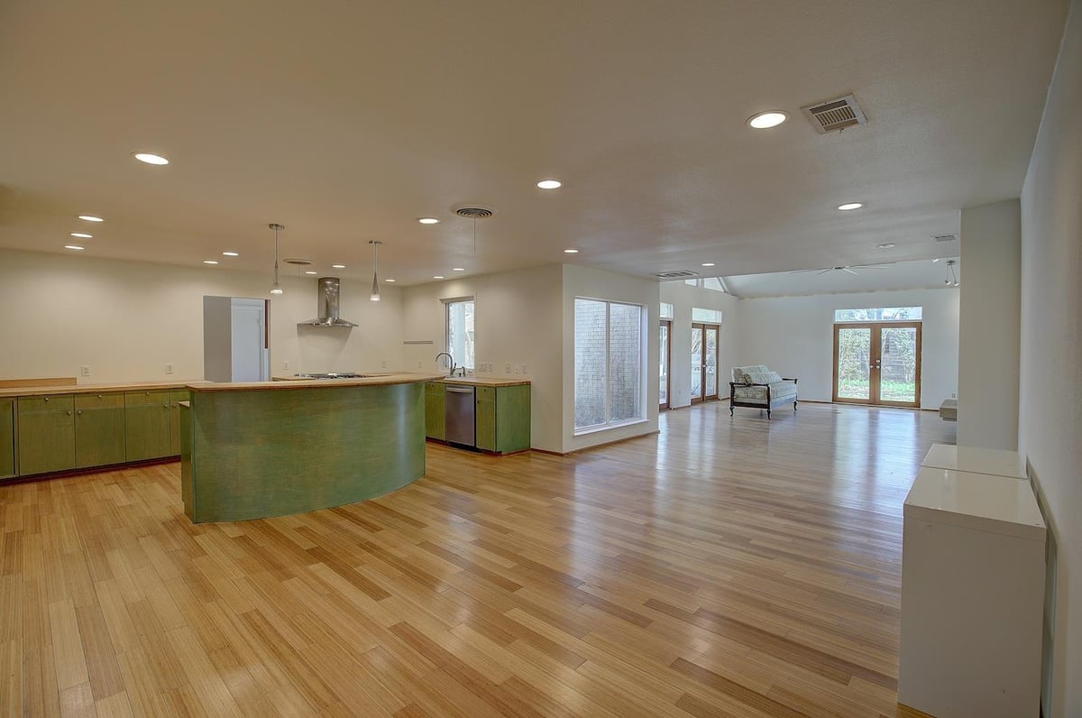 Primary bedroom at 1607 S Elm St - 4 bed 3 bath home