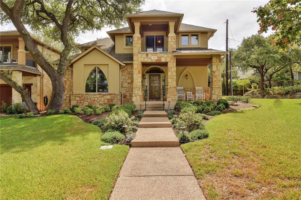 View 1607 Travis Heights BLVD in Travis Heights 1607 Travis Heights BLVD - front exterior - Luxury home in Travis Heights, Austin, TX