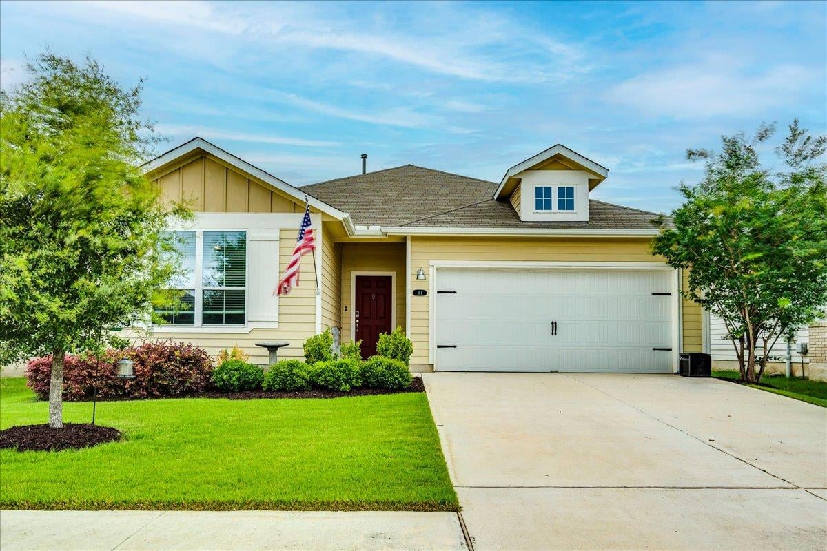 View 161 Catalina Dr in Casetta Ranch Sec 2 161 Catalina Dr - front exterior - Luxury home in Casetta Ranch Sec 2, Kyle, TX