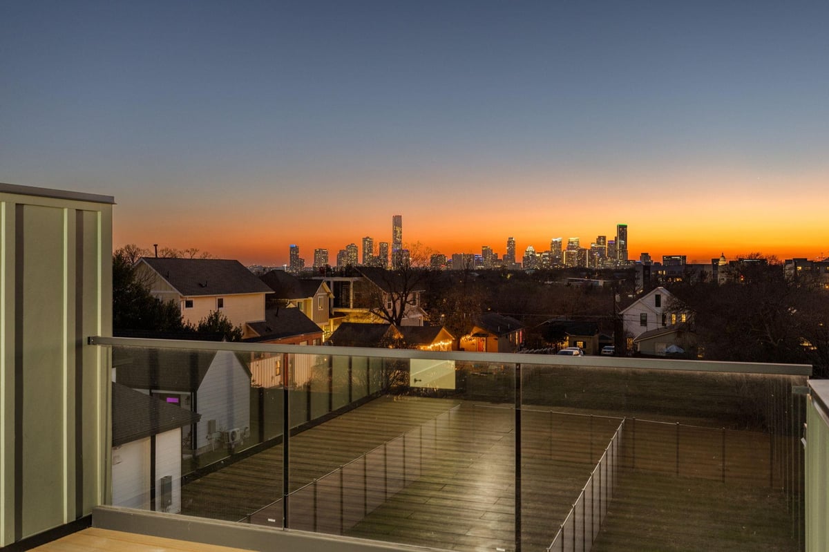 Living area at 1610 Harvey St Unit #1 - 3 bed 2 bath home