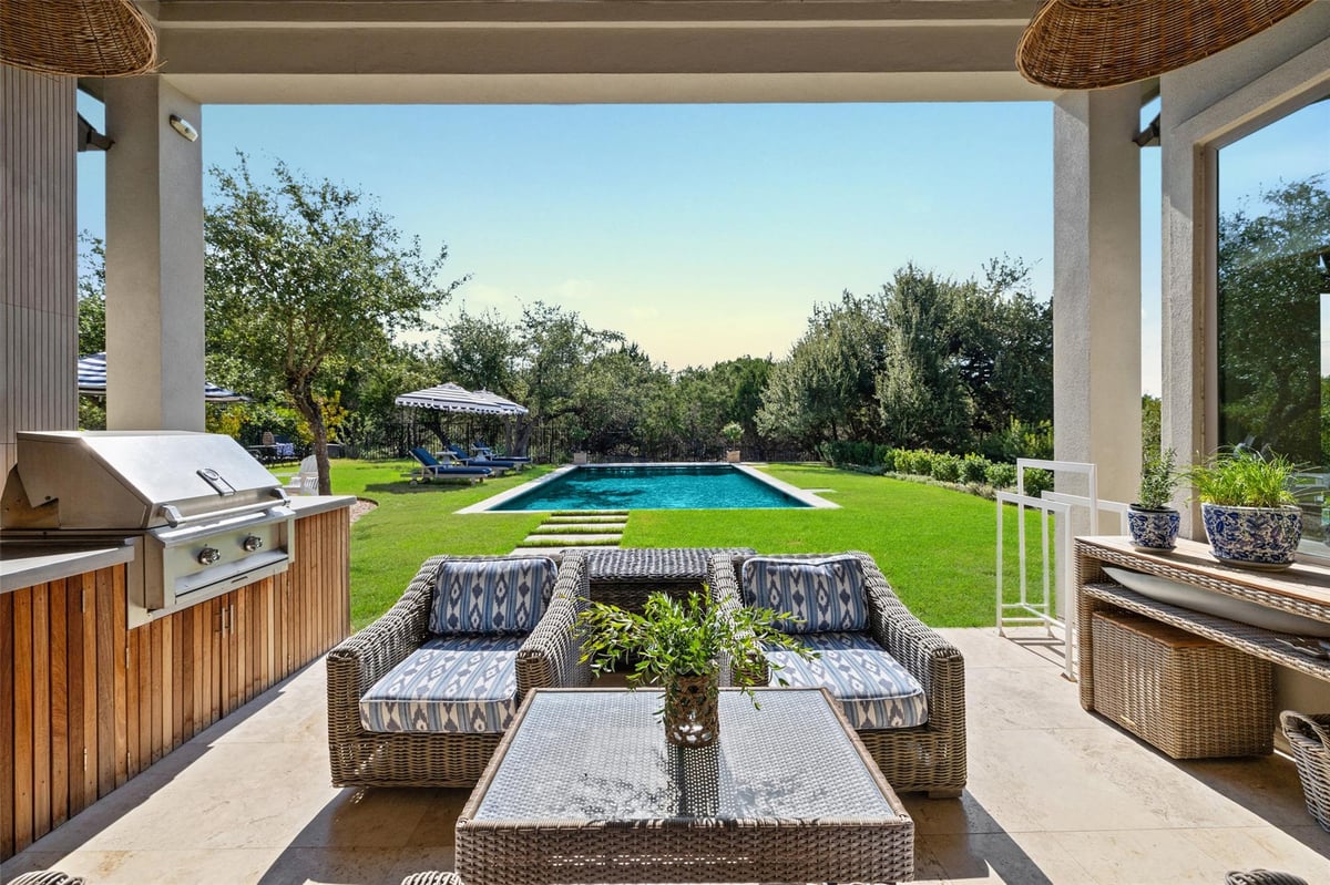 Living area at 16104 Golden Top Dr - 5 bed 5 bath home