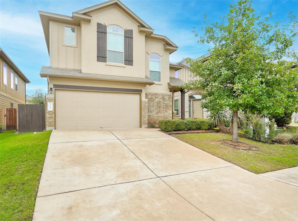 View 16109 Hawthorne Heights Trl in Raceway single 16109 Hawthorne Heights Trl - front exterior - Luxury home in Raceway single, Austin, TX