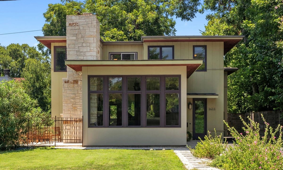 View 1611 Bauerle Ave in West End Add 1611 Bauerle Ave - front exterior - Luxury home in West End Add, Austin, TX