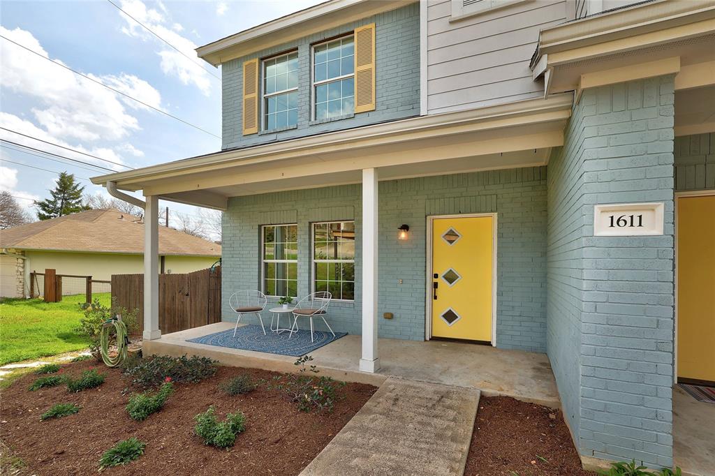 View 1611 J J Seabrook Dr Unit #A in 1611 J J SEABROOK DRIVE CONDOMINIUMS 1611 J J Seabrook Dr Unit #A - front exterior - Luxury home in 1611 J J SEABROOK DRIVE CONDOMINIUMS, Austin, TX