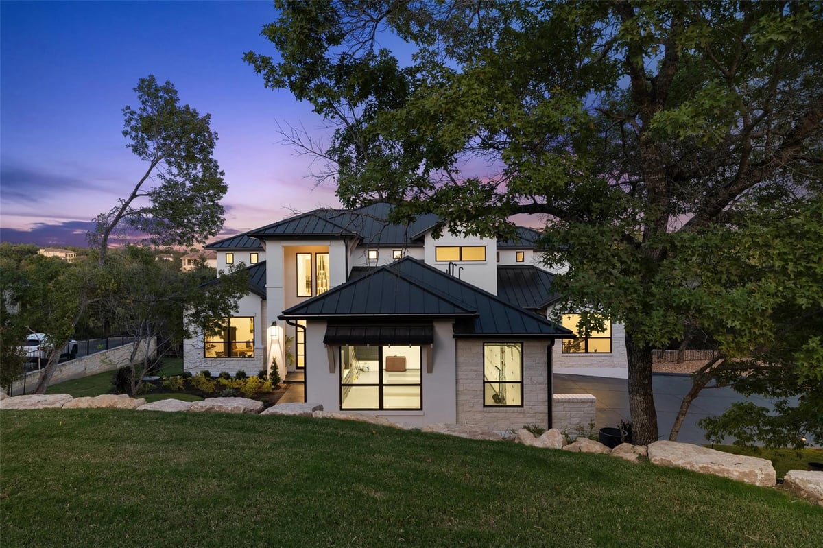 View 16118 Clara Van St in San Casciano 16118 Clara Van St - front exterior - Luxury home in San Casciano, Austin, TX