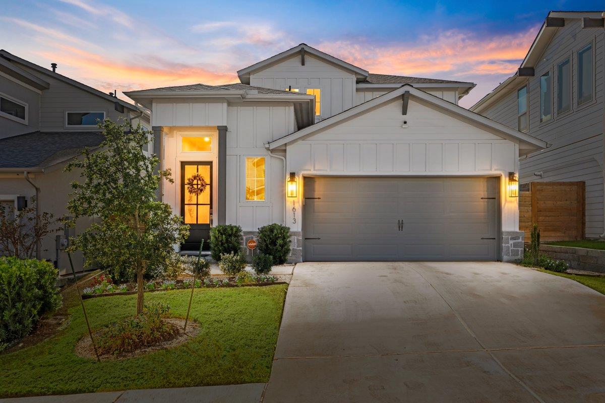 View 1613 Seeger Dr in Old Town East 1613 Seeger Dr - front exterior - Luxury home in Old Town East, Pflugerville, TX